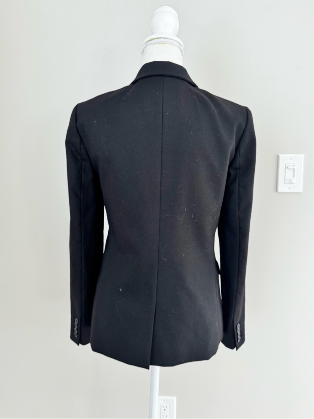 J Crew Regent Blazer Sz 4 Black - Picture 7 of 14